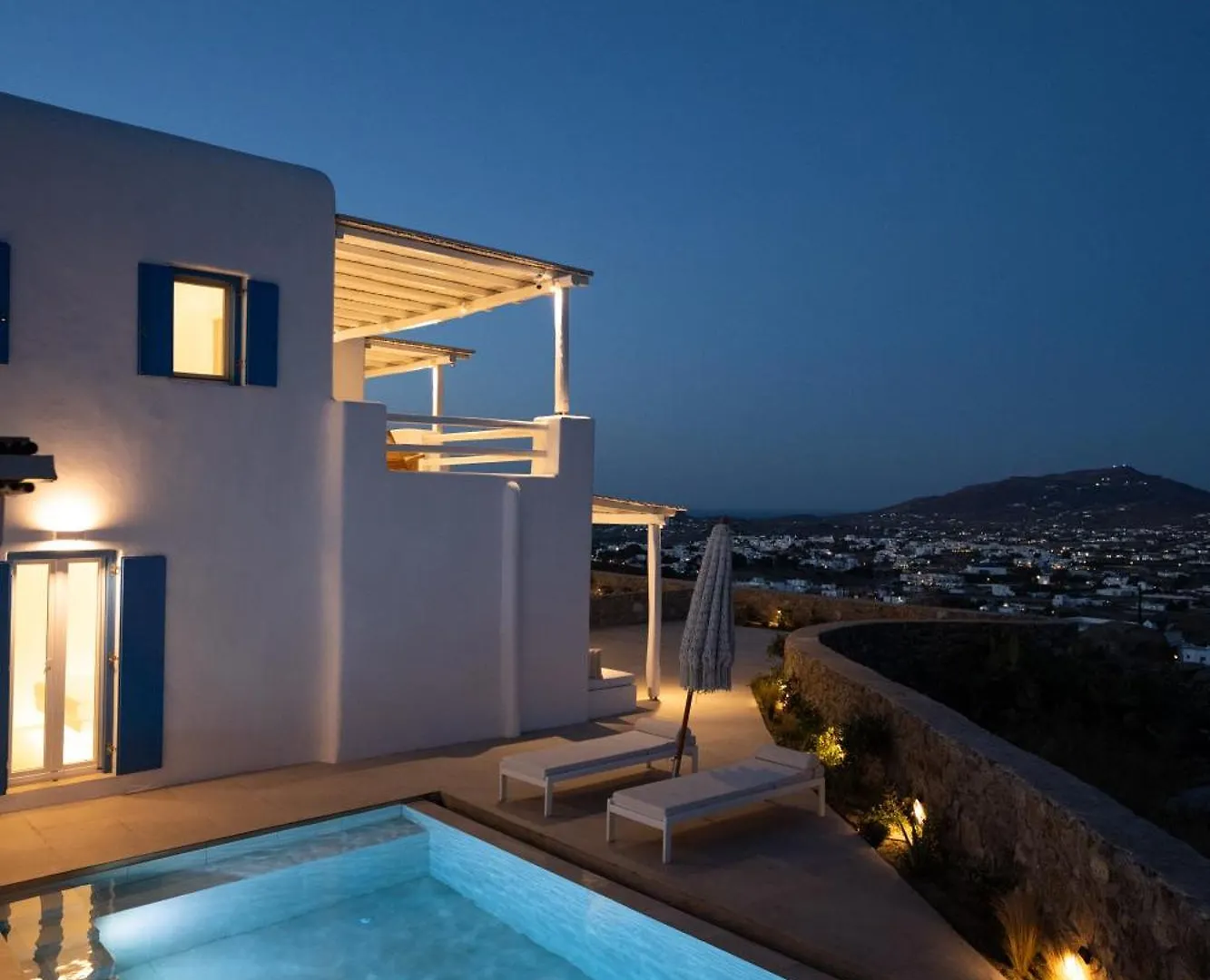 Sunrise Villa - Sea View Private Pools Mykonos Town