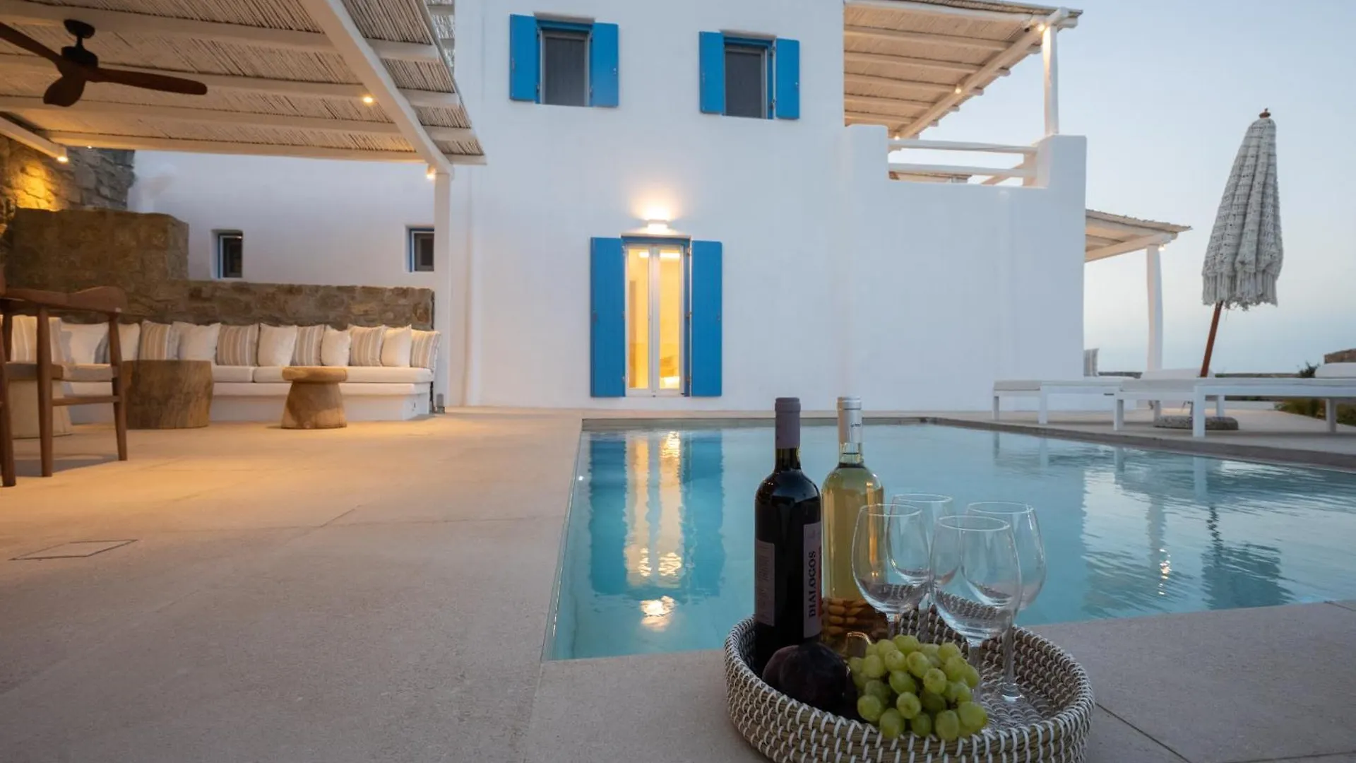 Sunrise Villa - Sea View Private Pools Mykonos Town