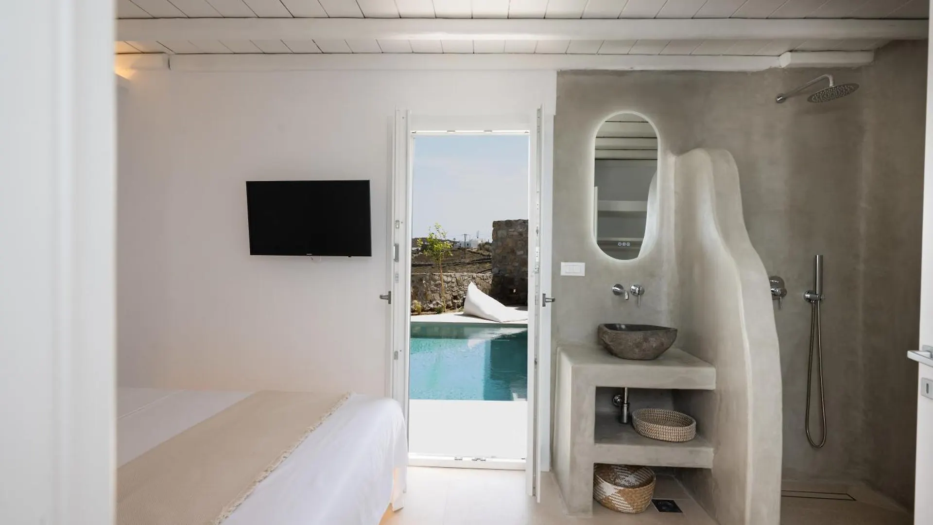 Sunrise Villa - Sea View Private Pools Mykonos Town اليونان